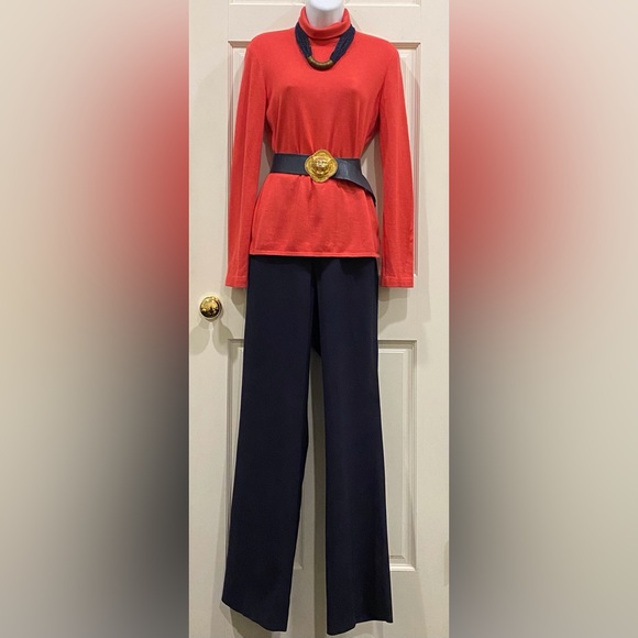 M&H blue Ladies military pants - Picture 8 of 16